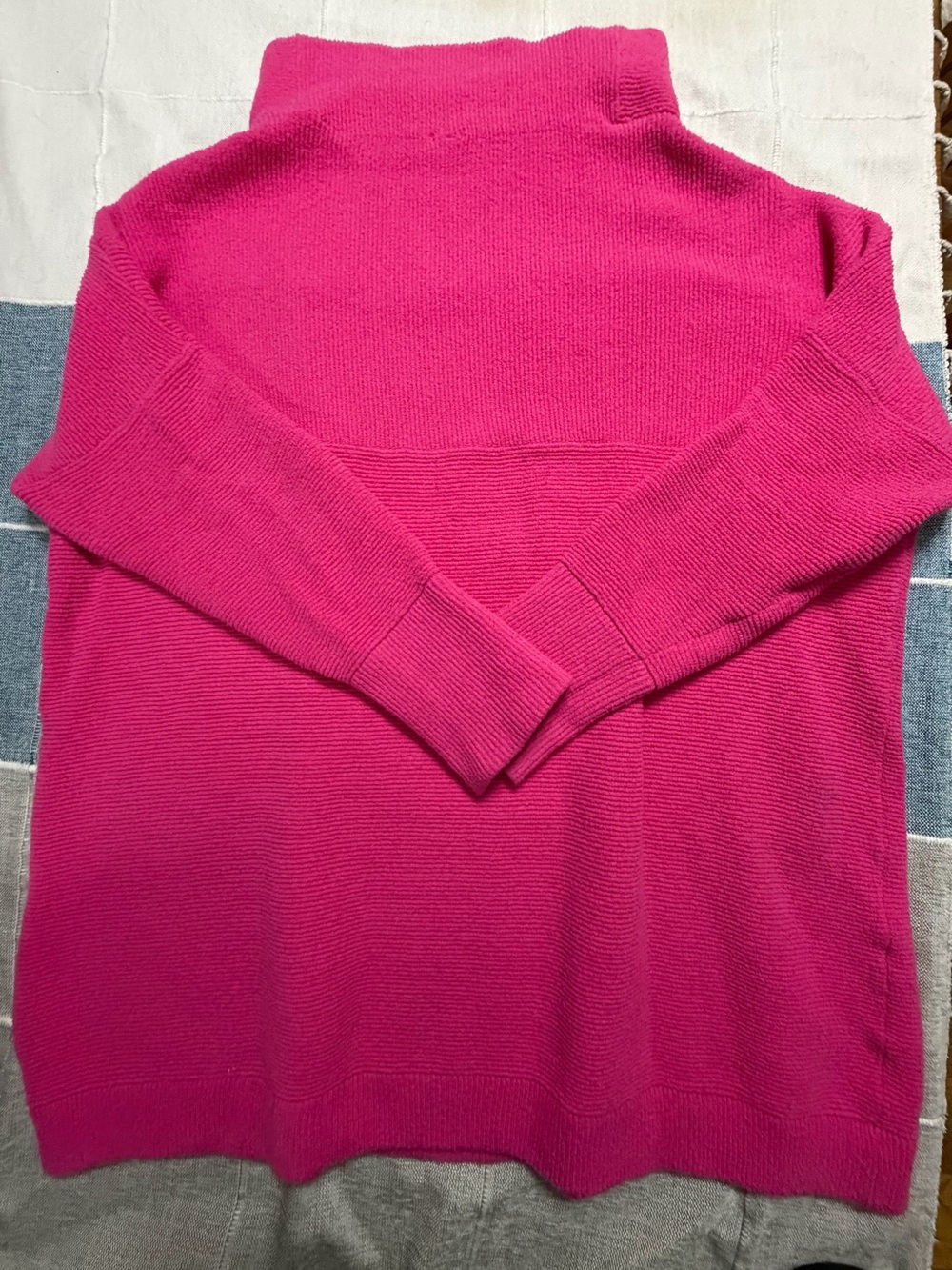 Free People Ottoman Slouchy Tunic- Raspberry Rose - Picture 9 of 11